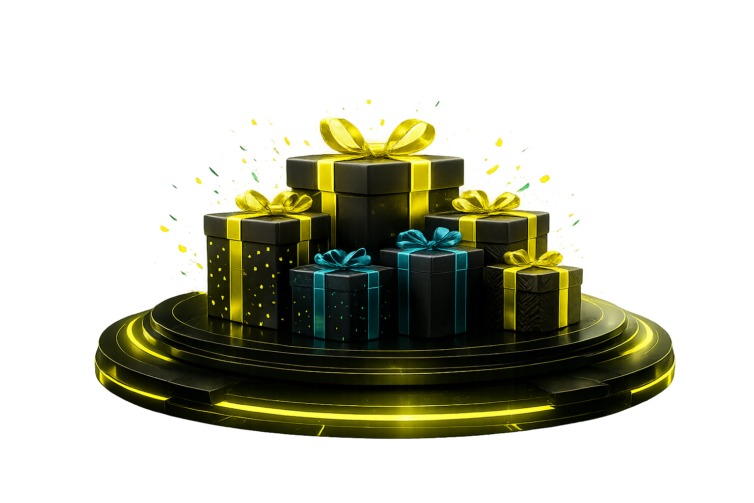 MacBook, suitcase, and voucher prizes